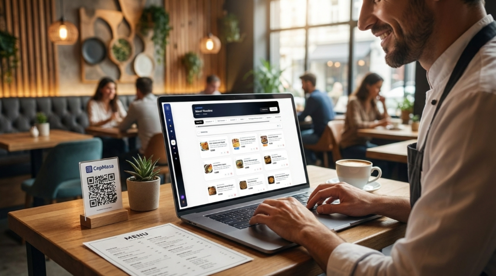 CepMasa menü editörü